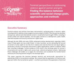 Paper 3. Finding the balance between scientific and social change goals approaches and methods sept 2017