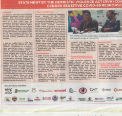 DVA Coalition in the Newspapers