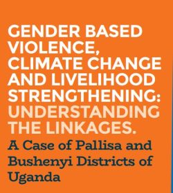 GENDER BASED VIOLENCE, CLIMATE CHANGE AND LIVELIHOOD STRENGTHENING: UNDERSTANDING THE LINKAGES.