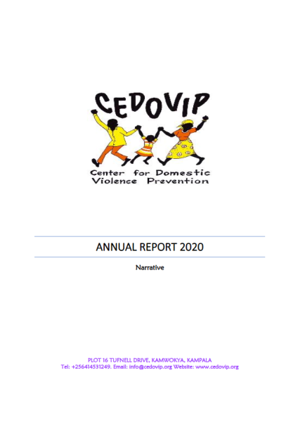 CEDOVIP ANNUAL REPORT 2020