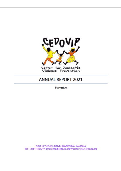 CEDOVIP ANNUAL REPORT 2021